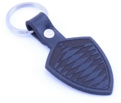 Koenigsegg car keychain leather key ring key chain Schlüsselring porte-cles portachiavi laser cut Size: 50x35x3mm