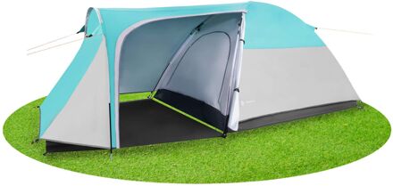 Koepeltent Kampeertent Tent Waterdicht 3 Persoons Grijs / Zwart / Zee 310 x 175 x 130 cm