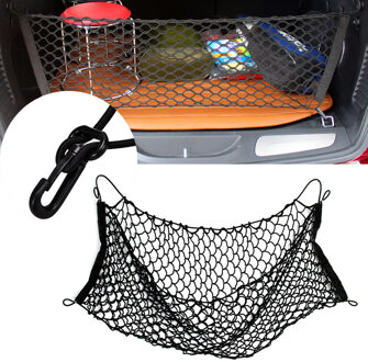 Kofferbak Auto Achter Cargo Organizer Opslag Elastische Carrier Mesh Netto Nylon 90x40cm
