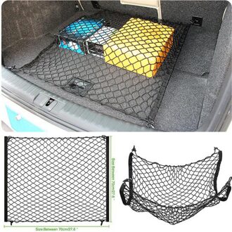 Kofferbak Bagage Opslag Cargo Organizer Elastische Mesh Net Voor Ford Escape Kuga Styling Accessoires
