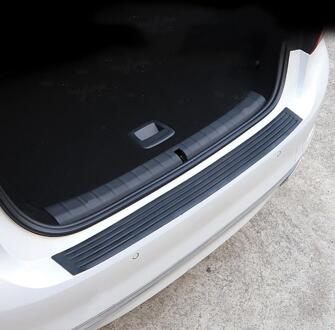 Kofferbak Bescherming Strip Gom Bumper Anti-Collision Anti-Kras Achterklep Trim Instaplijsten Protector 1 Set