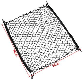 Kofferbak Mesh Netto Cargo Organizer Voor Hyundai Santafe Veracruz Mistra Tucson Veloster Rohens Azera Avante Ioniq 70 X 70 CM