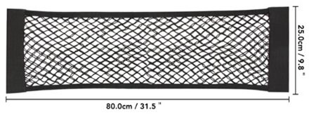 Kofferbak Mesh Netto Cargo Organizer Voor Hyundai Santafe Veracruz Mistra Tucson Veloster Rohens Azera Avante Ioniq 80 X 25 CM