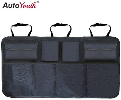 Kofferbak Organizer Verstelbare Achterbank Opbergtas Netto Hoge Capaciteit Multi-gebruik Oxford Auto Rugleuning Organisatoren Universele