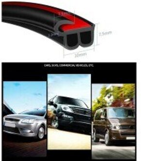 Kofferbak Rubber Afdichtingen Tochtstrip Universele Accessoire Bonnet Boot Edge Guard