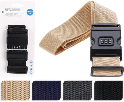 Kofferriem met slot verschillende