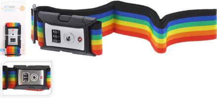 Kofferriem met tsa slot multi