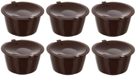 koffie capsules - herbruikbaar - 6x stuks - koffiecups