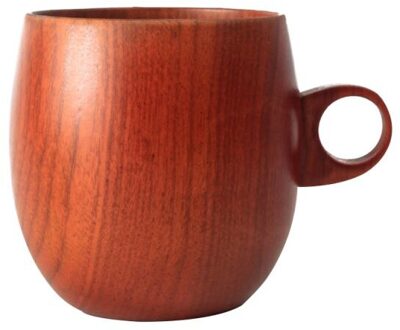 Koffie Cup Natuurlijke Jujube Hout Thee Cup Met Handgreep Melk Reizen Wijn Bier Bekers Voor Bar Keuken Gadgets Mok camping