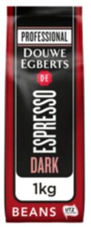 Koffie Douwe Egberts Espresso Bonen Dark Roast 1000gr