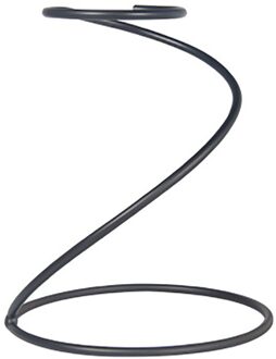 Koffie Druppelaar Stand Metalen Spiraal Filter Frame Houder Thee Giet Over Drip Cup Beugel Rack Thuis Bar Koffie Gereedschap zwart