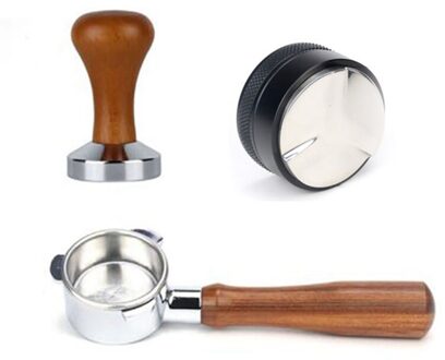 Koffie Gebruiksvoorwerp Sets Koffie Bodemloze Filterhouder Voor Breville 870 Filter 54Mm Rvs Vervanging Filter Mand