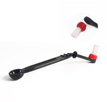 Koffie Machine Borstel Koffie Machine Borstel Koffie Vuil Borstel Plastic Handvat Cleaner Gereedschap Licht Geel