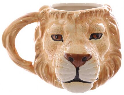 Koffie mok leeuw 400 ml