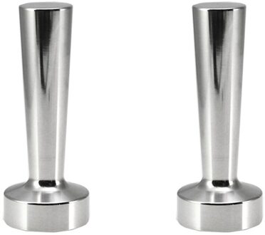 Koffie Tamper Machine Diameter Rvs Flat Base Grip Handvat Bean Barista Espresso Sabotage Druk Keuken