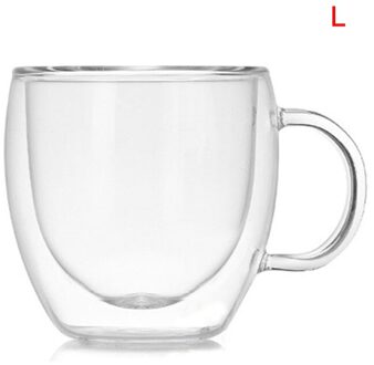 Koffie Thee Cup Double Wall Mok Voor Thuis Kantoor Drinkwater Met Handvat MDJ998
