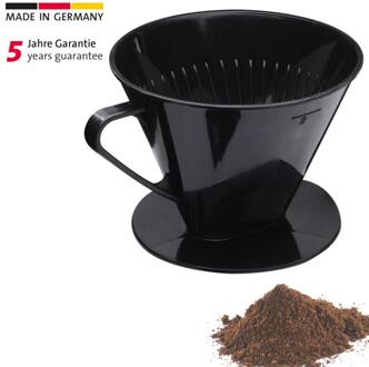 Koffiefilter Houder - 1 x 2 - Zwart