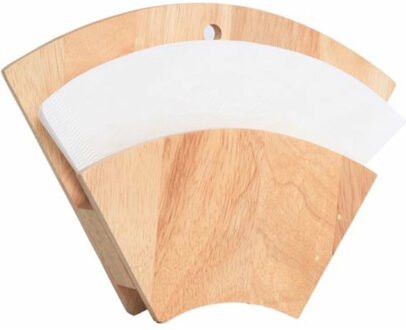 Koffiefilterhouder - Hout - 16x4,2x21,8 cm