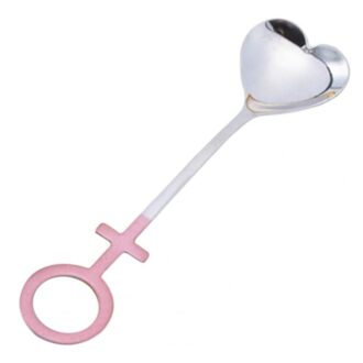 Koffielepel Hart Vorm Spiegel Poolse Roestvrij Staal Spiegelglaspolijsten Dessertlepel Voor Thuis Zilver / For heren