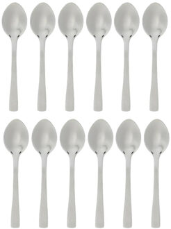 Koffielepels/theelepels - 18 stuks - RVS - 9,5 cm