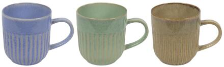 Koffiemok 400ml Sea Breeze doos a 6st verschillende