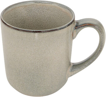 Koffiemok - lichtgroen - keramiek - 420 ml - beker