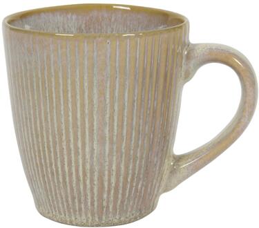 Koffiemok lines ocean beige 340ml