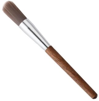 Koffiemolen Machine Borstel Haren Afstoffen Borstels Met Houten Handvat