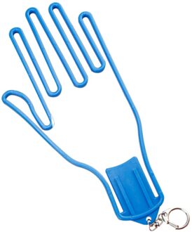 Kofull 1 Stuk Golf Handschoenen Droger Plastic golfhandschoen Brancard Hanger Rack Holder Wear 4 Kleur Levert Accessoires blauw