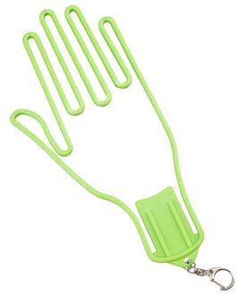 Kofull 1 Stuk Golf Handschoenen Droger Plastic golfhandschoen Brancard Hanger Rack Holder Wear 4 Kleur Levert Accessoires groen