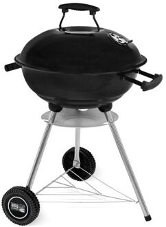 Kogel BBQ - houtskool - rond - zwart 46 CM