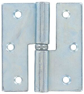 Kogellagerpaumelle - Verzinkt Staal - 76x72 Mm - 3 Stuks