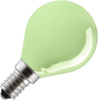Kogellamp groen 25W kleine fitting E14