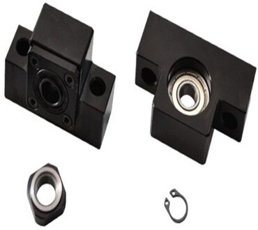 Kogelomloopspindel End Ondersteuning EK6 EF6 EK8 EF8 EK10 EF10 EK12 EF12 EK15 EF15 EK20 EF20 Vaste Zitting 1PcEK8 1pcEF8