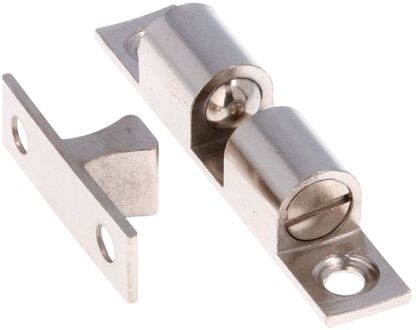 Kogesnapslot 60mm Messing/nikkel 2 Stuks