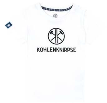 Kohleknirpse T-shirt Gotthelf wit - 110/116