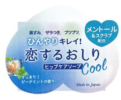 Koisuru Oshiri Cool Soap Peach Mint Limited Edition 80g