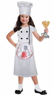 Kok verkleedset meisje compleet