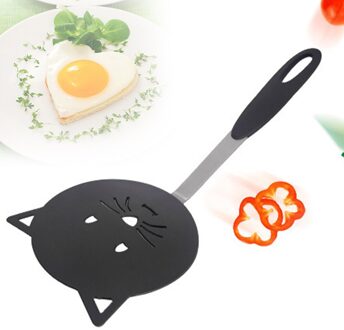Koken Gereedschappen Omelet Steak Nylon Turner Schop Pannenkoek Flipper Home Non Stick Vis Leuke Kat Frituren Spatel Keukengerei