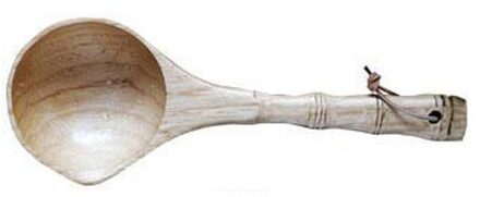 Koken Grote Lepel Anti-aanbak Grote Lepel Voor Roeren Hout Bamboe Water Scoop Japanse Stijl Kantine Voor Rijst Houten Servies