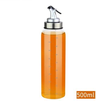 Koken Kruiden Fles Dispenser Saus Fles Glas Opslag Flessen Voor Olie En Azijn Creatieve Keuken Gereedschap Accessoires 500ml