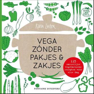 Koken met Karin: vega zónder pakjes & zakjes - (ISBN:9789464041255)