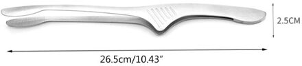 Koken Salade Serveren Keuken Tool Rvs Hittebestendige Voedsel Clip Bbq 72XF