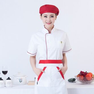 Koken Serveerster Chef shirts cake bewerking bakkerij Chef restaurant uniform Hotel uniform Koken Sushi kostuum XXXL