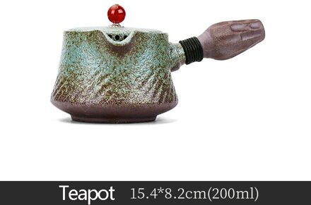 Koken Theepot Set Thee Fire Kachels Brandende Keramische Cup Groen China Theeceremonie Thee Art Gongfu Tool Warmer Theepotten teapot