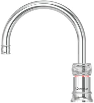 Kokendwaterkraan Classic Nordic Single Tap Round RVS