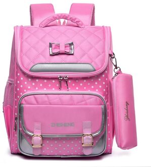 KOKO KAT Meisjes School Rugzak Orthopedische Satchel Primaire Schooltassen voor Meisjes 9-14 Jaar Oud Mochila Infantil Sac EEN Dos Enfant roze