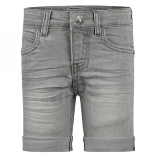 Koko Noko jongens korte broek Grey denim - 134