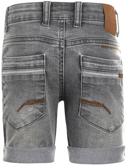 Koko Noko jongens korte broek Grey denim - 80
