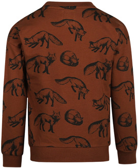 Koko Noko jongens sweater Bruin - 140